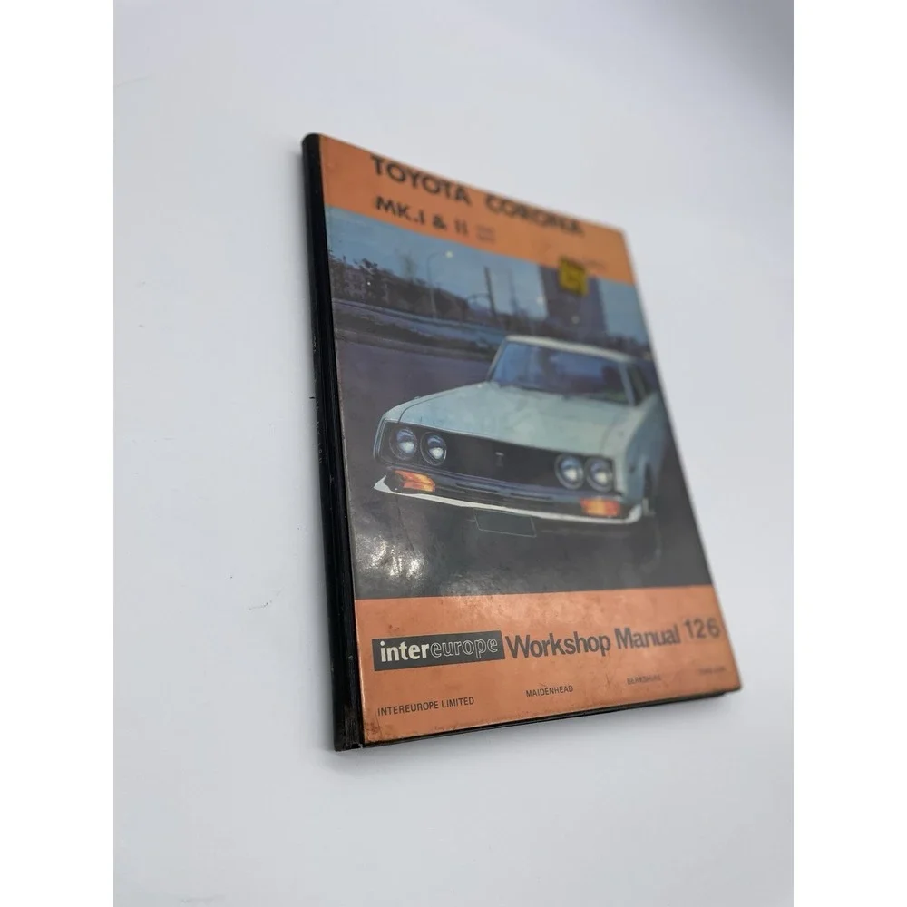 Vintage Toyota Corona Mk I & II 1500 1600‎ from 1962 intereurope Workshop Manual
